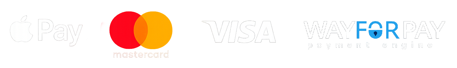 Apple Pay · Mastercard · Visa · WayForPay